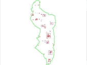 Agglomérations : le bourg et les villages sur la commune de Plesder