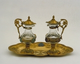 Plateau à burettes ; burettes (2) (Maure-de-Bretagne fusionnée en Val d'Anast en 2017)