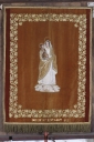 Bannière de procession paroissiale : Vierge, Saint Joseph