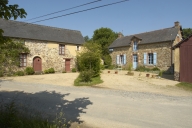 Les maisons et les fermes sur la commune de Bruz