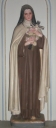 Statue : sainte Thérèse de l'Enfant-Jésus (Guipry fusionnée en Guipry-Messac en 2016)
