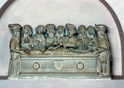 Groupe sculpté : Mise au tombeau