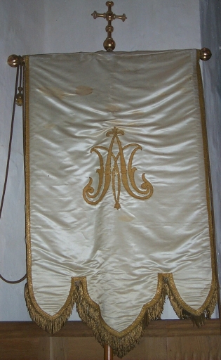 Bannière de procession : Immaculée Conception