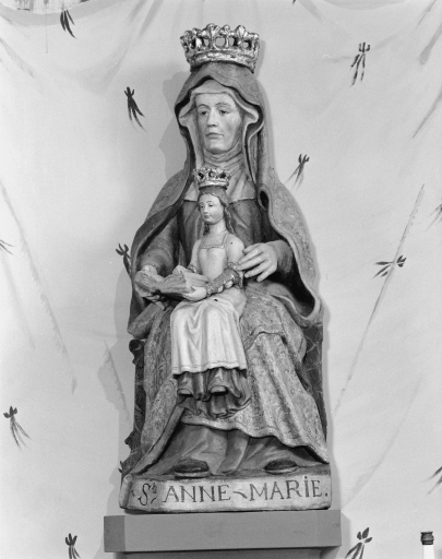 Statue : Education de la Vierge