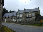 Alignement de maisons, la Mettrie Labbé (Pleurtuit)