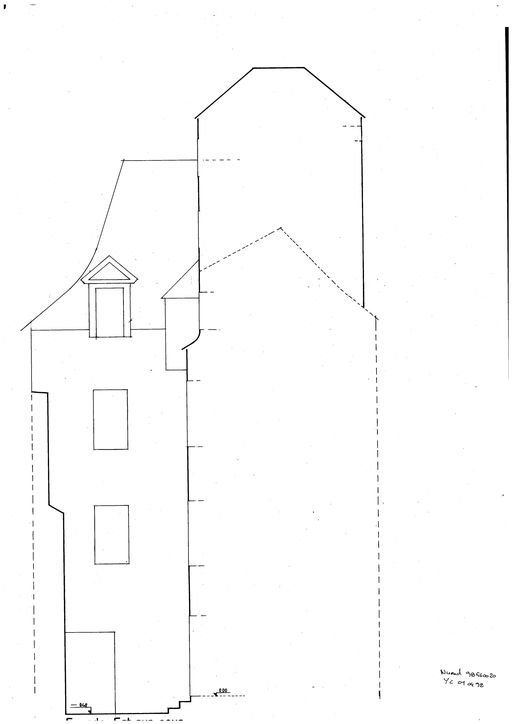 Hôtel, douane, anciennement dit Le grand Motonnier, 14 rue du Port (Vannes)