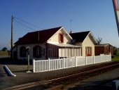 Maison de garde barrière n°136, la Halte (Roz-Landrieux)