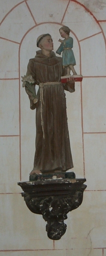 Statue sur culot : saint Antoine de Padoue