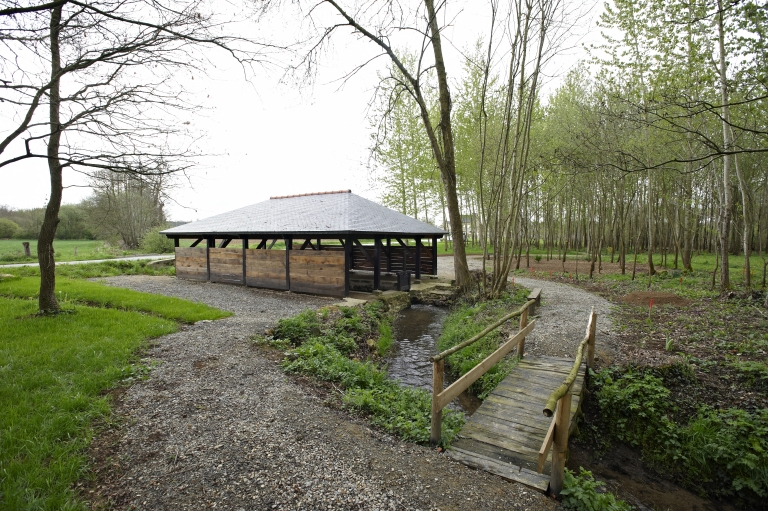 Lavoir, Pont de la Motte (Plouasne)