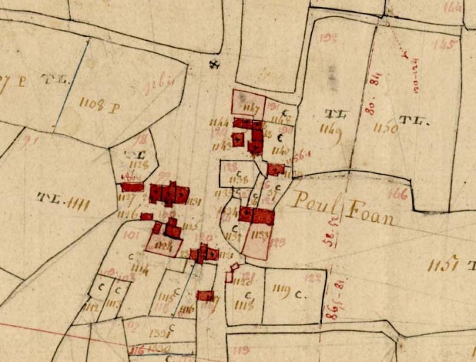 Hameau, Poulfoan (Loqueffret)