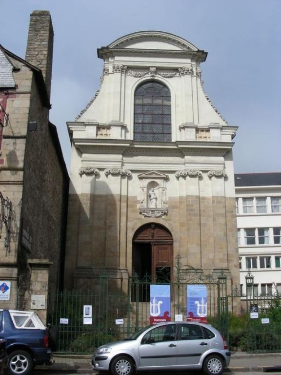 Chapelle de la Sainte Famille dite chapelle des Ursulines, rue Thiers (Vannes)