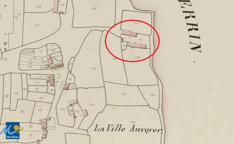 Manoir, la Ville au Voyer (La Chapelle-Caro fusionnée en Val d'Oust en 2016)