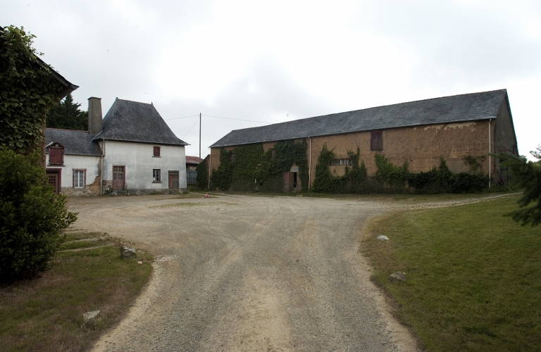 Les maisons et les fermes sur la commune de Mouazé