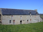 Alignement deux logis et d'une ferme, la Corbinière (Cuguen)