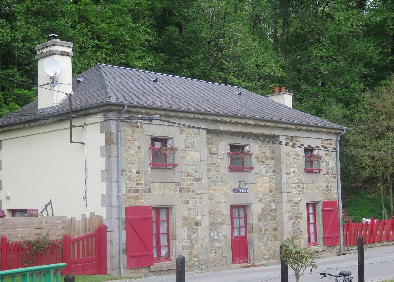 Canal d'Ille-et-Rance, maison éclusière n°11, Saint-Germain-sur-Ille (Melesse)