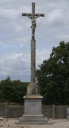 Croix de cimetière, rue du Pont Sel (Maxent)
