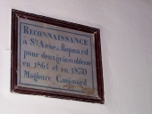 Ex-voto, Ropenard (Maure-de-Bretagne fusionnée en Val d'Anast en 2017)