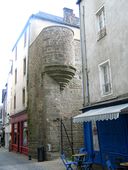 Porte et bastion Notre-Dame, anciennement porte du Bali, porte Neuve, rue Emile Burgault (Vannes)