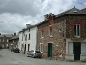 Alignement de trois maisons, 2,4,6 rue des Tisserands (Talensac)