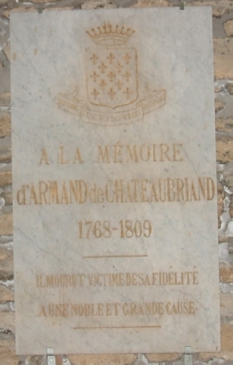 Plaque commémorative