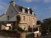 Maison, bourg (île de Bréhat)