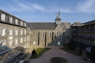 Couvent puis petit séminaire Sainte Croix, Rue du Prieuré ;  Rue Sainte-Croix (Châteaugiron)