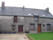 Alignement de maisons, les Ecotais (Le Tronchet)