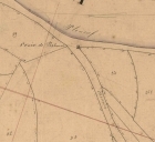 Croix de chemin dite croix de Péhouët, route de la Libération ; chemin départemental n° 17 (Pléneuf-Val-André)