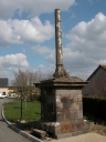 Croix monumentale, rue de Rennes (Pleugueneuc)