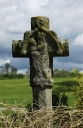 Croix de chemin, la Saudrais (Tinténiac)