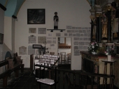 Ex-voto ; Mémoires ; vitraux ; tableau de la chapelle de Perros-Hamon