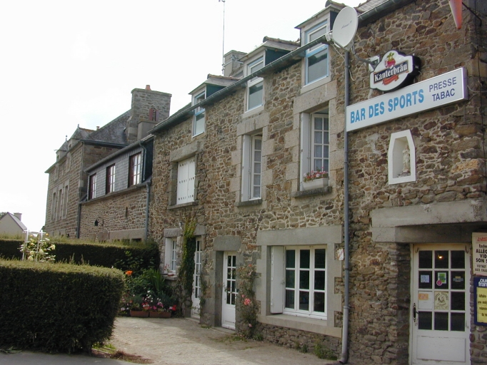 Alignement de maisons, 22 à 26 rue du Général de Gaulle (Le Minihic-sur-Rance)