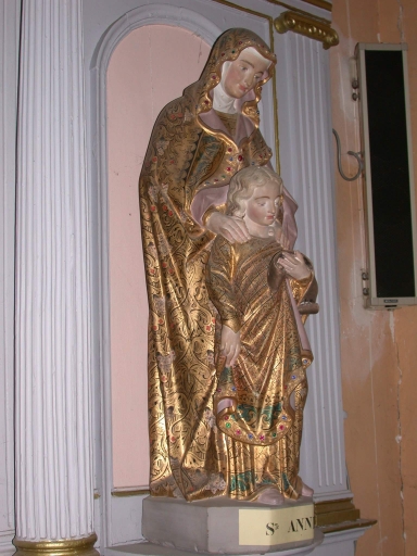 Statue : Education de la Vierge