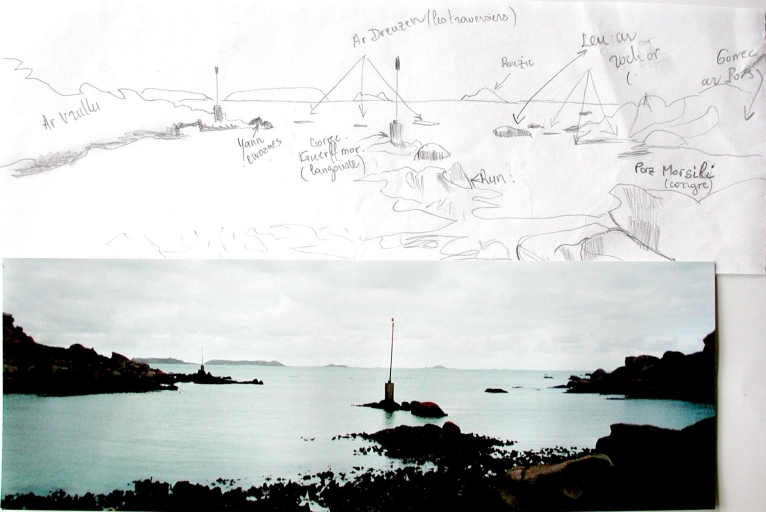 Paysage et toponymie maritime, Ploumanac'h (Perros-Guirec)