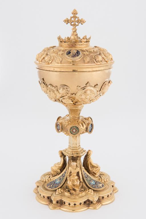 Ciboire (orfèvre : Demarquet veuve)