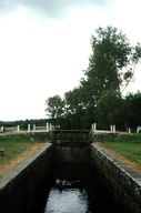 Site de l'écluse de Griffet (écluse n° 45 du Canal de Nantes à Brest, située à Pleugriffet)