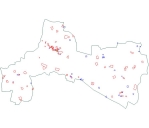 Les maisons et les fermes sur la commune de Chantepie