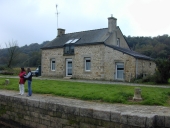 Canal du Blavet, maison éclusière n°8, Guern (Pluméliau fusionnée en Pluméliau-Bieuzy en 2019)