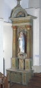 Ensemble de l'autel de la Vierge : autel, tabernacle, retable