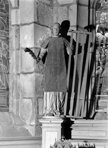 Statue : Saint Laurent diacre