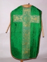 Ornement vert 2 : chasuble, étole