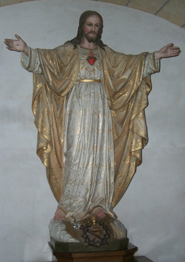Statue : Sacré Coeur de Jésus