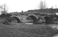 Pont sur l'Aulne dit "Pont-ar-Gorret", la Coudraie (Locmaria-Berrien fusionnée en Poullaouen en 2019)