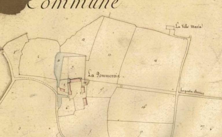 Manoir, la Pommerais (La Chapelle-Chaussée)