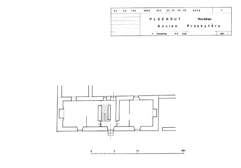 Presbytère, actuellement mairie (Ploërdut)