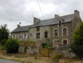 Alignement de maisons, 5 à 9 rue du Maréchal Leclerc (Le Minihic-sur-Rance)