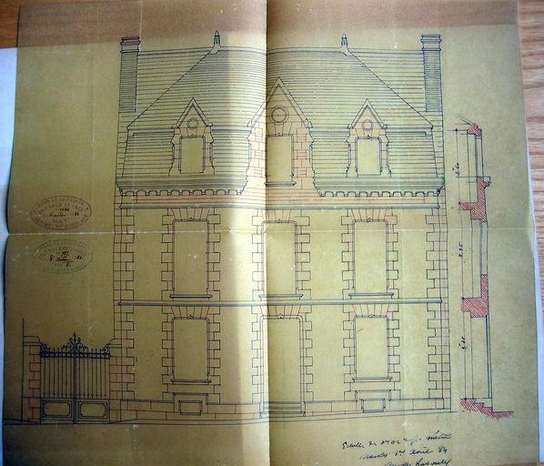 Rue du Maréchal Leclerc, anciennement rue de la Petite Garenne puis rue du Roulage (Vannes)