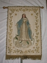 Bannière de procession : Immaculée Conception