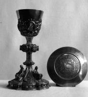 Calice, patène, église paroissiale Notre-Dame (Pocé-les-Bois)