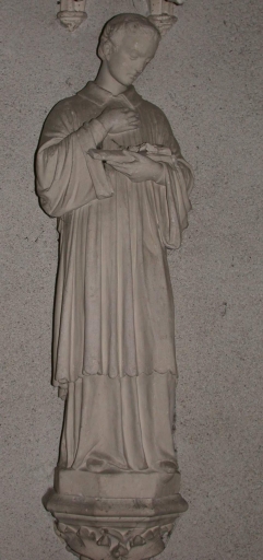 Statue sur culot : Saint Louis de Gonzague
